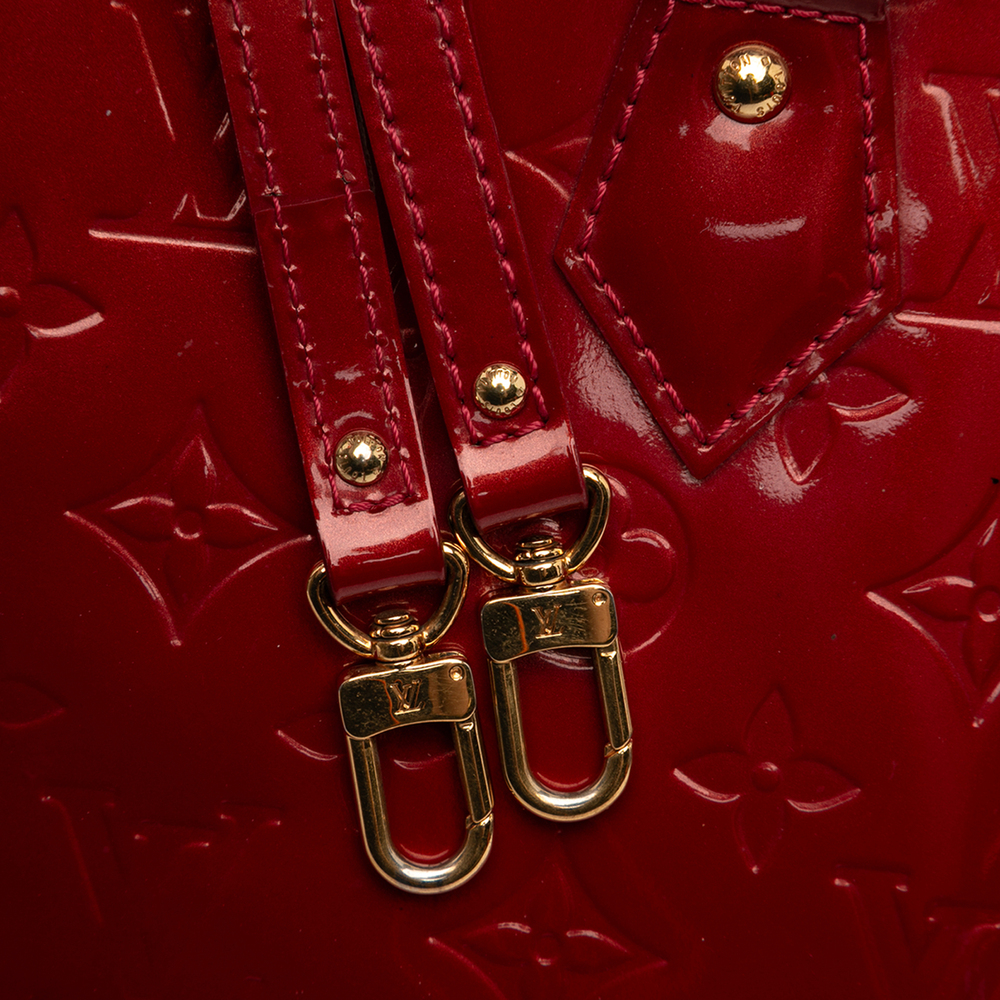 Pre-Loved Louis Vuitton Monogram Vernis Alma BB - Picture 7 of 11